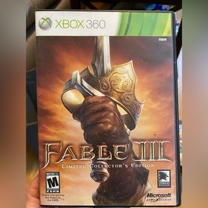 Fable 3 limited edition Xbox 360